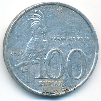 Indonesia, 100 rupiah, 2003