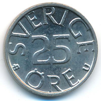 Швеция, 25 эре (1983 г.)