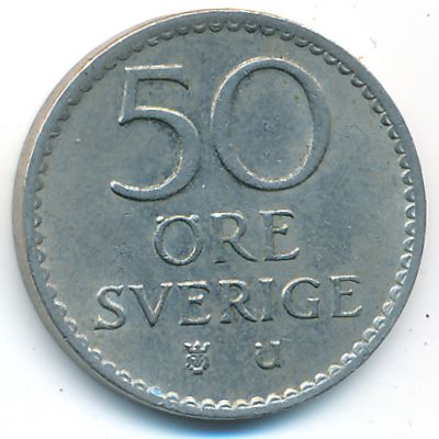 Швеция, 50 эре (1969 г.)