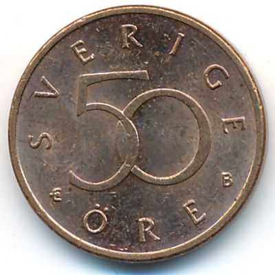 Швеция, 50 эре (2002 г.)
