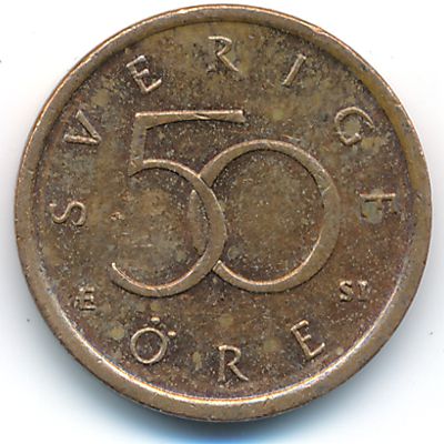 Швеция, 50 эре (2007 г.)