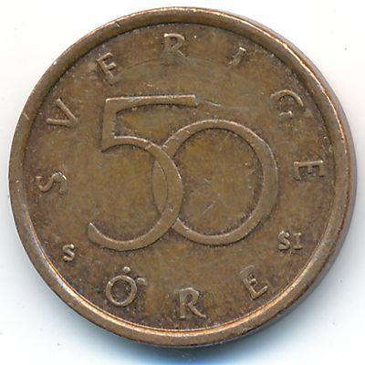 Швеция, 50 эре (2008 г.)