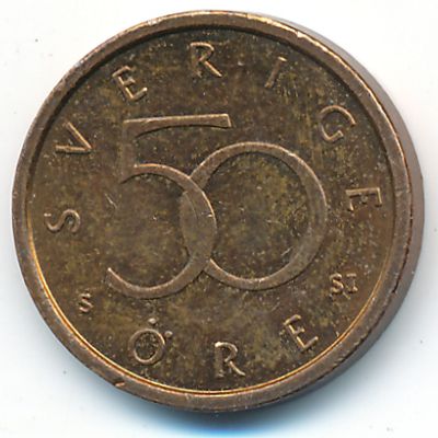 Швеция, 50 эре (2008 г.)
