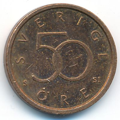 Швеция, 50 эре (2009 г.)
