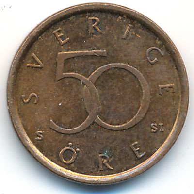 Швеция, 50 эре (2009 г.)