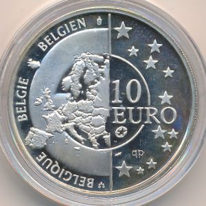 Belgium, 10 euro, 2005