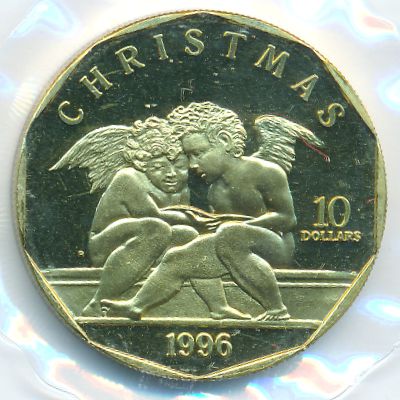 Маршалловы острова, 10 долларов (1996 г.)
