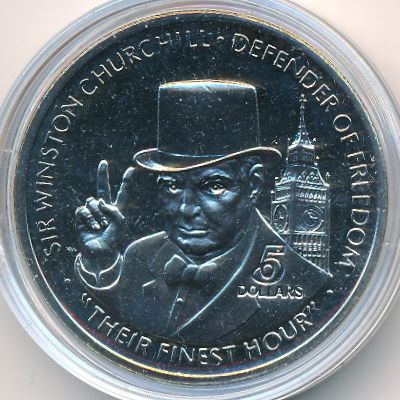 Ниуэ, 5 долларов (1990 г.)