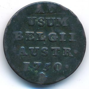 Австрийские Нидерланды, 1 лиард (1750 г.)