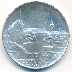 Норвегия, 200 крон (1980 г.)