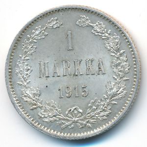 Финляндия, 1 марка (1915 г.)