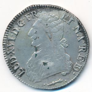 Франция, 1 экю (1781 г.)