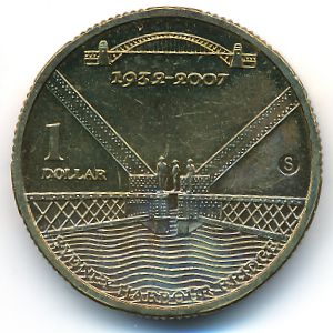 Australia, 1 dollar, 2007