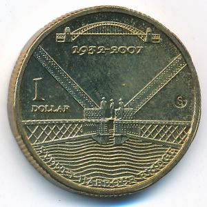 Австралия, 1 доллар (2007 г.)