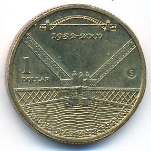 Австралия, 1 доллар (2007 г.)