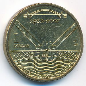 Австралия, 1 доллар (2007 г.)