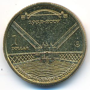 Австралия, 1 доллар (2007 г.)