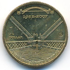 Австралия, 1 доллар (2007 г.)