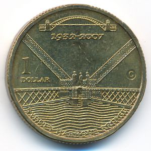 Австралия, 1 доллар (2007 г.)