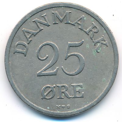 Denmark, 25 ore, 1950