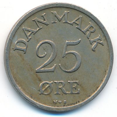 Дания, 25 эре (1953 г.)