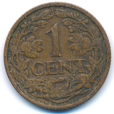 Нидерланды, 1 цент (1922 г.)