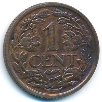 Нидерланды, 1 цент (1937 г.)