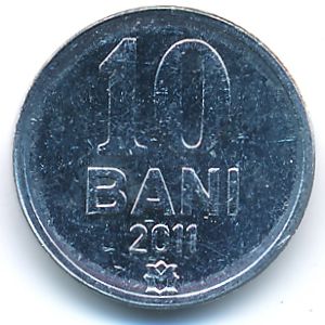 Молдавия, 10 бани (2011 г.)