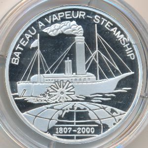 Benin, 1000 francs CFA, 2000
