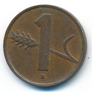 Швейцария, 1 раппен (1951 г.)
