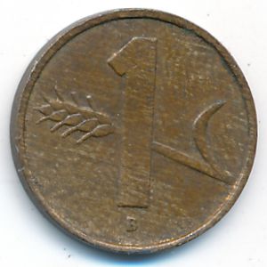Швейцария, 1 раппен (1956 г.)