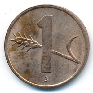 Швейцария, 1 раппен (1969 г.)