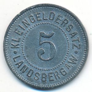 Ландсберг-на-Варте., 5 пфеннигов