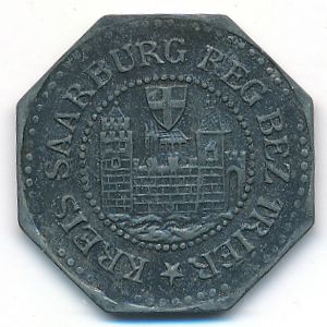 Саарбург., 5 пфеннигов