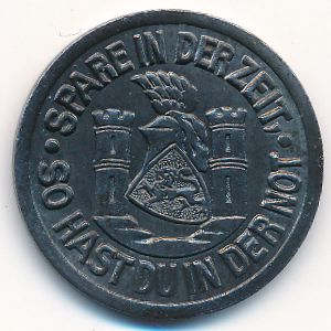 Шпремберг., 50 пфеннигов (1920 г.)