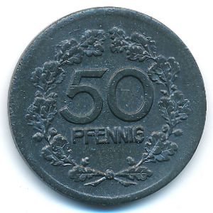 Фовинкель., 50 пфеннигов (1918 г.)