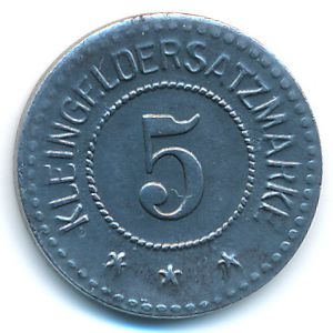 Вайда., 5 пфеннигов (1918 г.)