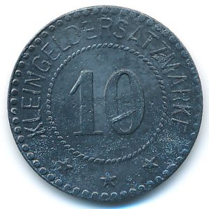 Вайден., 10 пфеннигов (1917 г.)