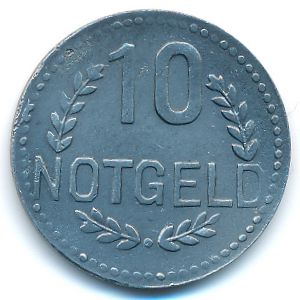 Висбаден., 10 пфеннигов