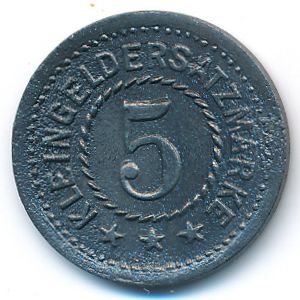 Цайц., 5 пфеннигов (1919 г.)