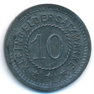 Цайц., 10 пфеннигов (1919 г.)