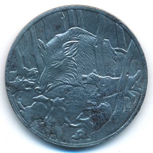 Oldenburg, 1/2 марки, 1917