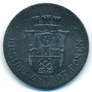 Познань., 10 пфеннигов (1917 г.)