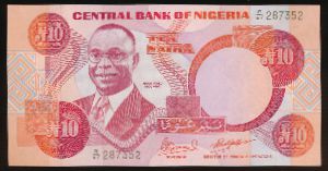 Нигерия, 10 найра (1984 г.)