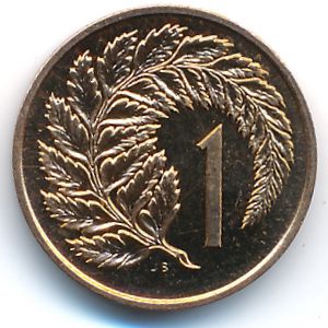 Новая Зеландия, 1 цент (1968 г.)