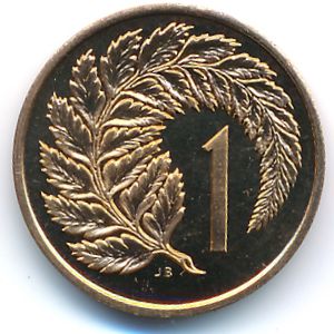 Новая Зеландия, 1 цент (1968 г.)