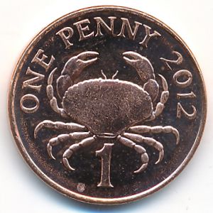 Гернси, 1 пенни (2012 г.)