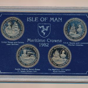 Isle of Man, Набор монет, 1982