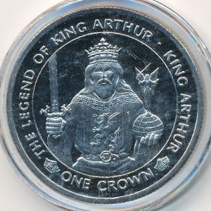Isle of Man, 1 crown, 1996
