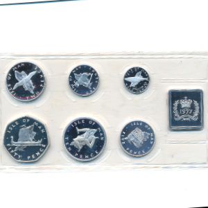 Остров Мэн, Набор монет (1977 г.)